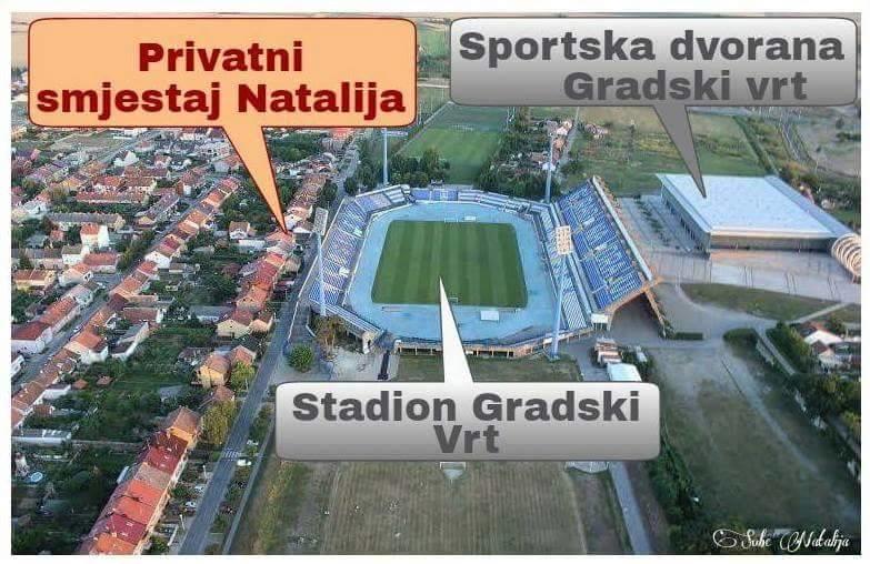 Hotel Smjestaj Natalija à Osijek Extérieur photo